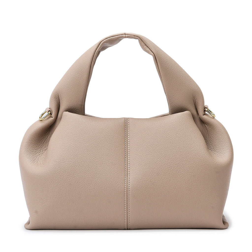 Soft Leather Cloud Shoulder Bag